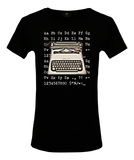 T-shirt macchina da scrivere